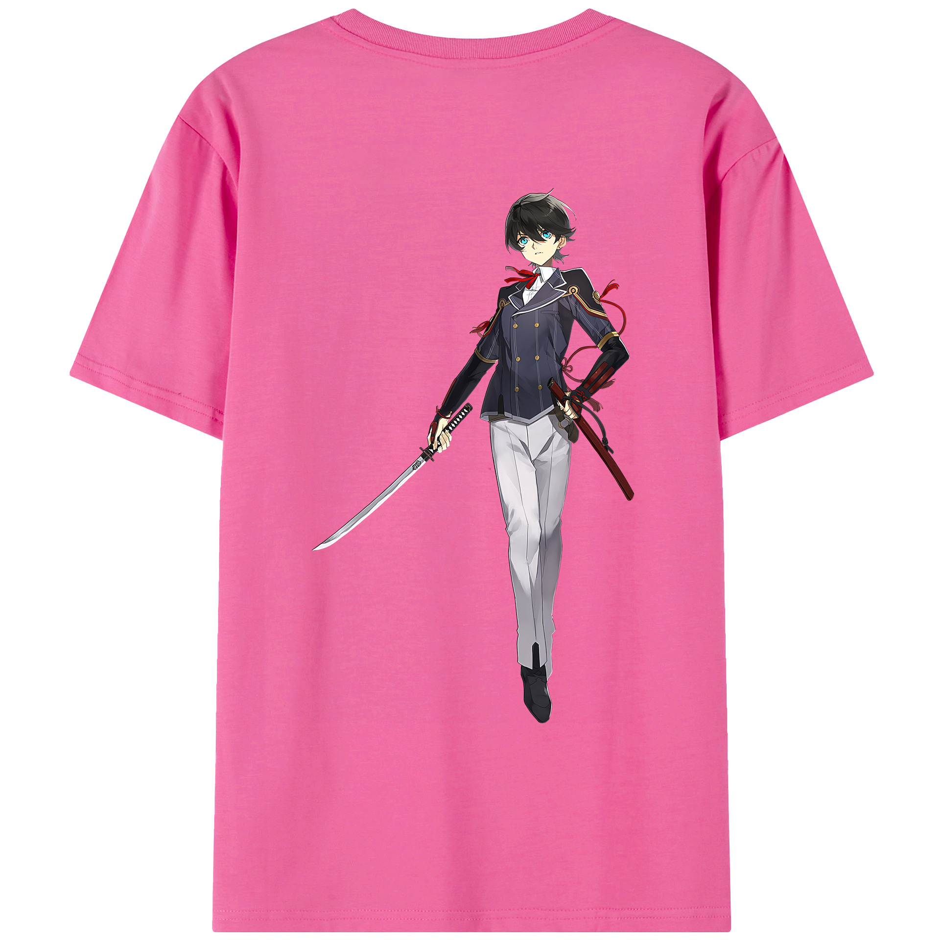 （画像用） 刀剣乱舞 Touken Ranbu レディース半袖Tシャツ(バックプリント)